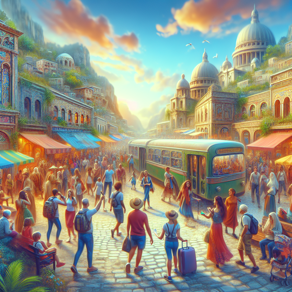 Haziran ile birlikte Turizm canlanması bekleniyor. Peki 2025'de Turizm nasıl olacak ? realistic style
