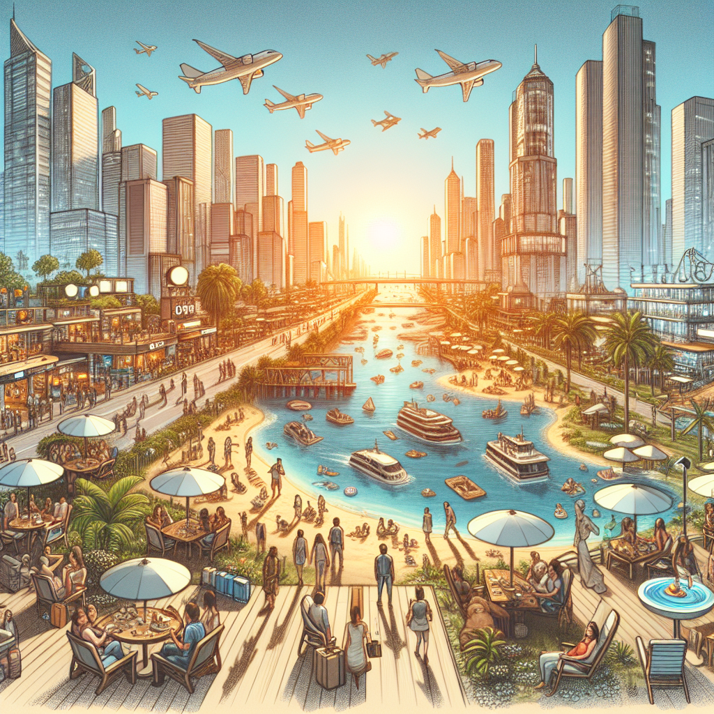 Haziran ile birlikte Turizm canlanması bekleniyor. Peki 2025'de Turizm nasıl olacak ? realistic style