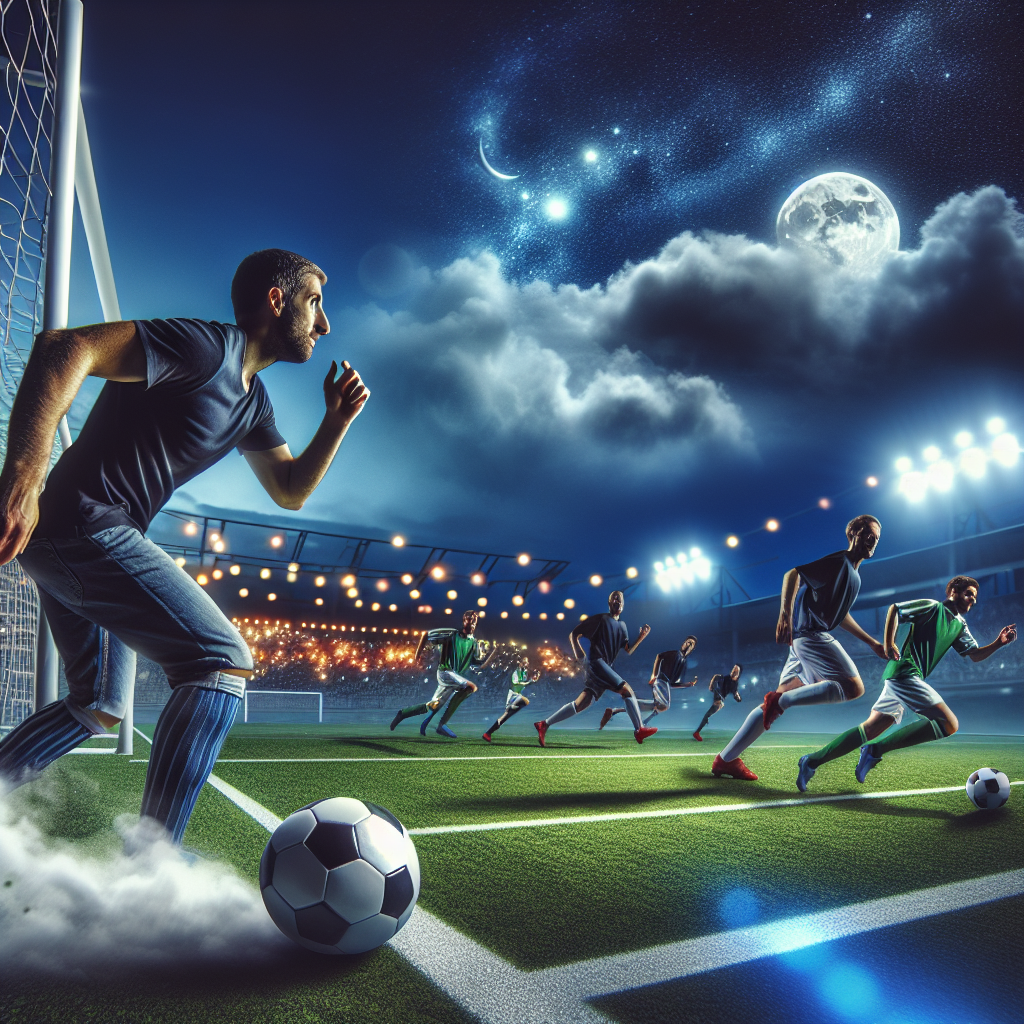Rüyada Futbol Oynamak Ne anlama gelmektedir ? işte Detaylı olarak Rüyanın Açıklaması! realistic style
