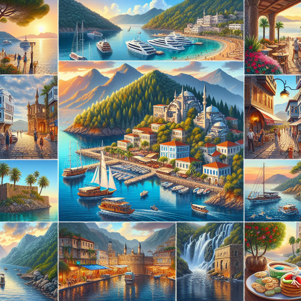 Marmarisin Gezilecek En Güzel 10 Yeri realistic style