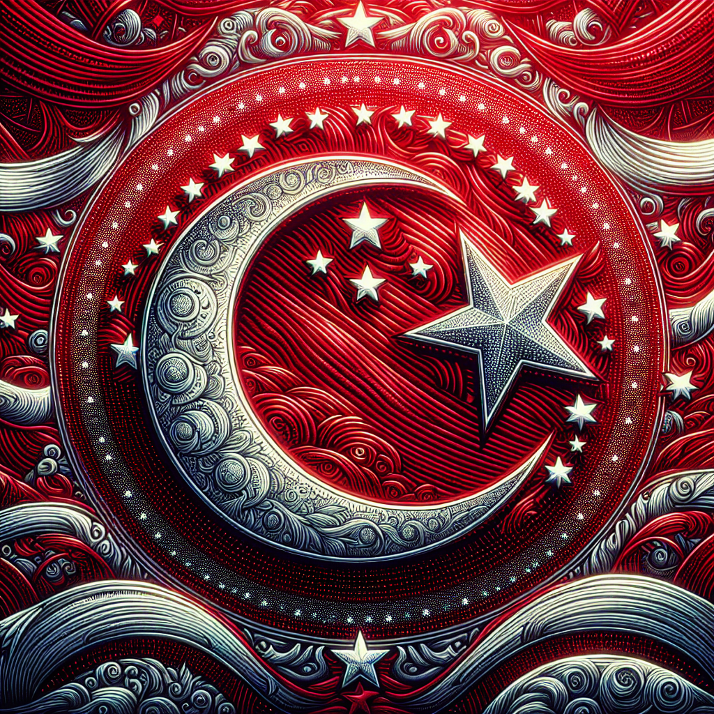 Türk Bayrağındaki Ay ve Yıldız Nereden Geliyor ? İşte Şanlı Türk Bayrağımızın Tarihi realistic style.