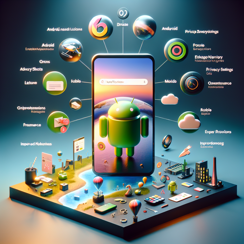 Android 16 ve Yeni Özellikleri ile Neler Geliyor ? realistic style
