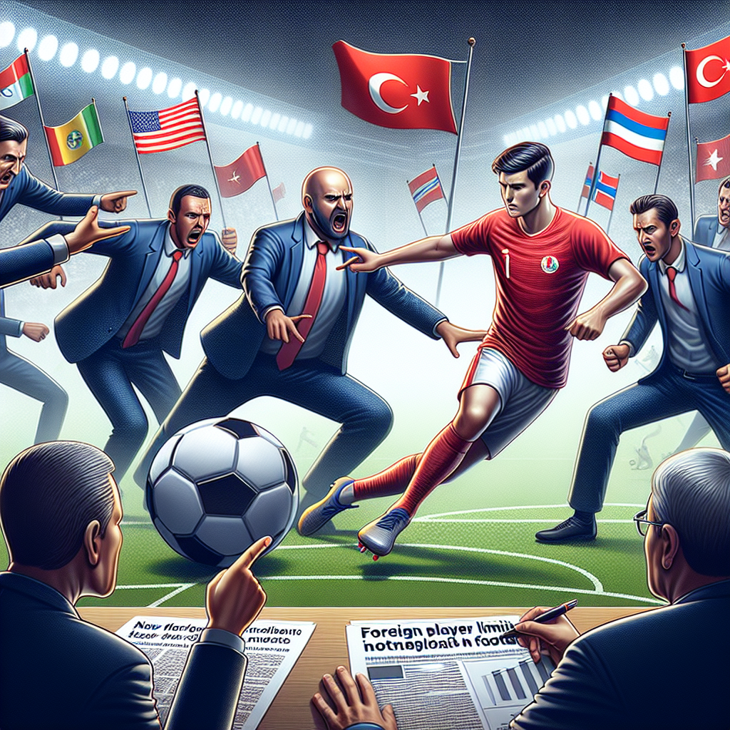 Futbolda Yabancı Sınırı Değişiyor, TFF'nin yeni planı tartışılıyor realistic style.
