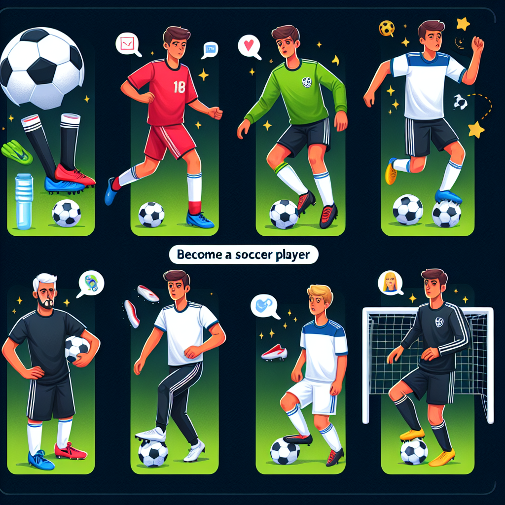 Futbolcu olmak için nelere ihtiyacınız var ? işte kapsamlı bir rehber realistic style