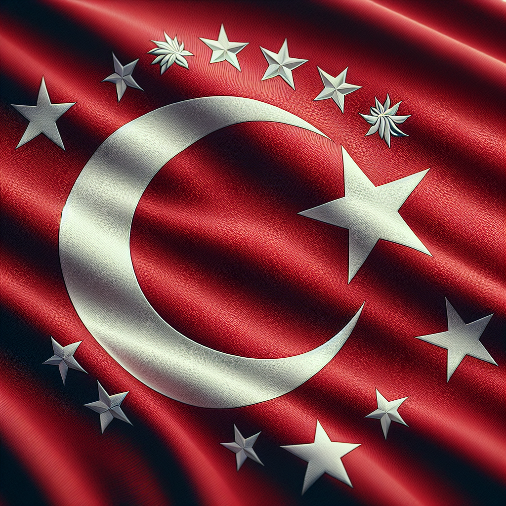 Türk Bayrağındaki Ay ve Yıldız Nereden Geliyor ? İşte Şanlı Türk Bayrağımızın Tarihi realistic style.