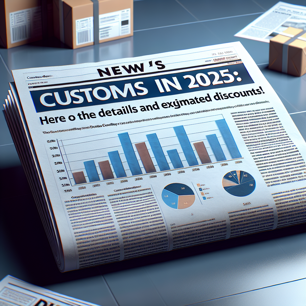 Gümrük Vergisi 2025'de ne olacak ? İşte Detaylar ve Tahmini indirimler! realistic style.