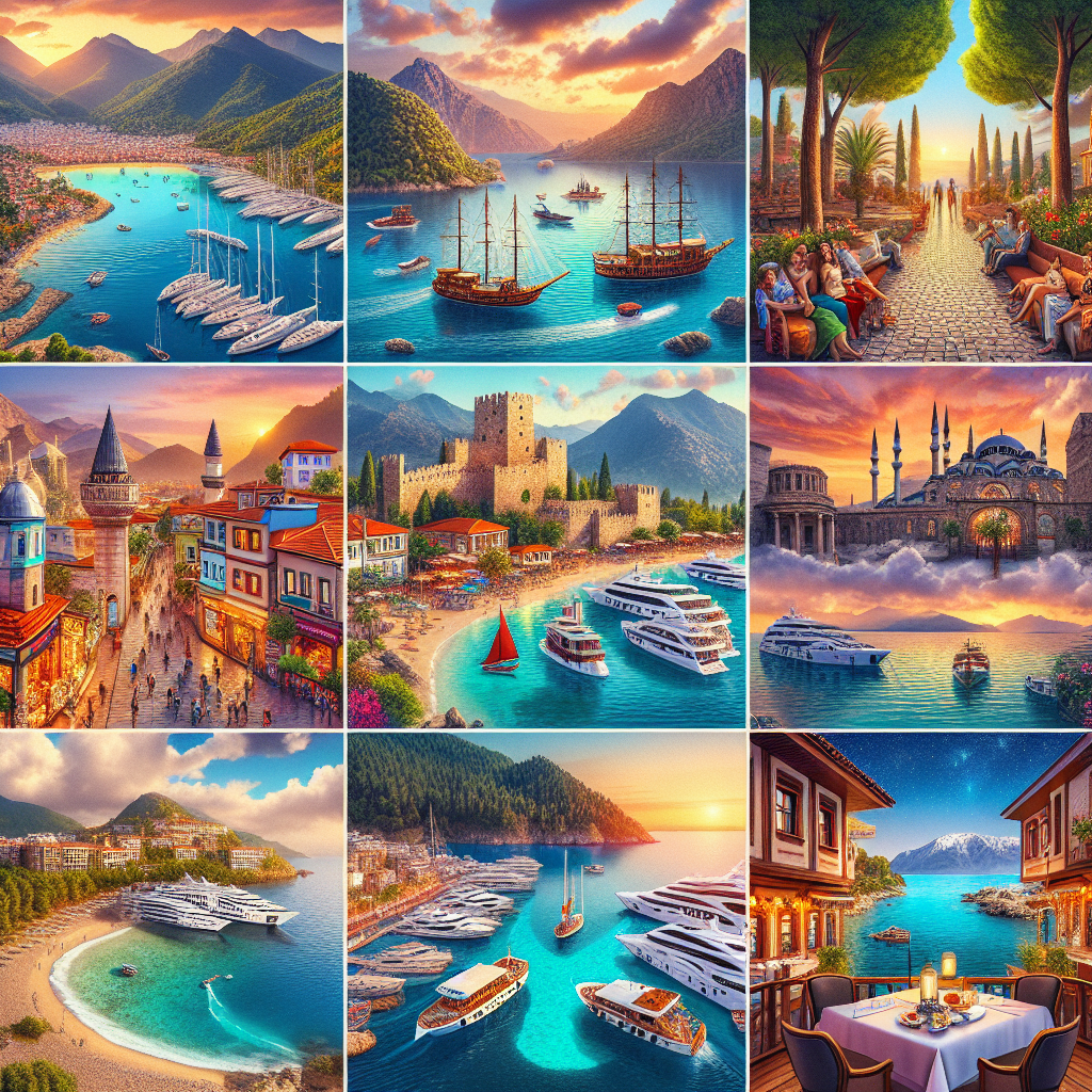 Marmarisin Gezilecek En Güzel 10 Yeri realistic style