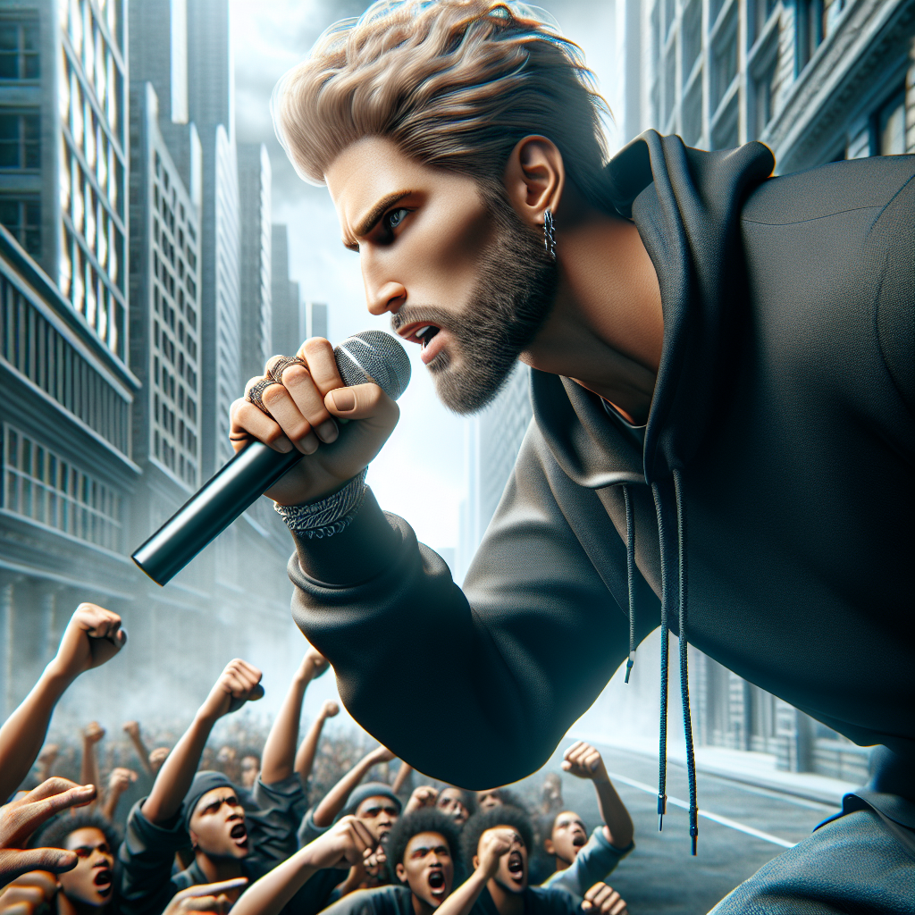 ABD'nin Rapstar Eminem Kariyeri Dudak Uçuklatıyor! realistic style