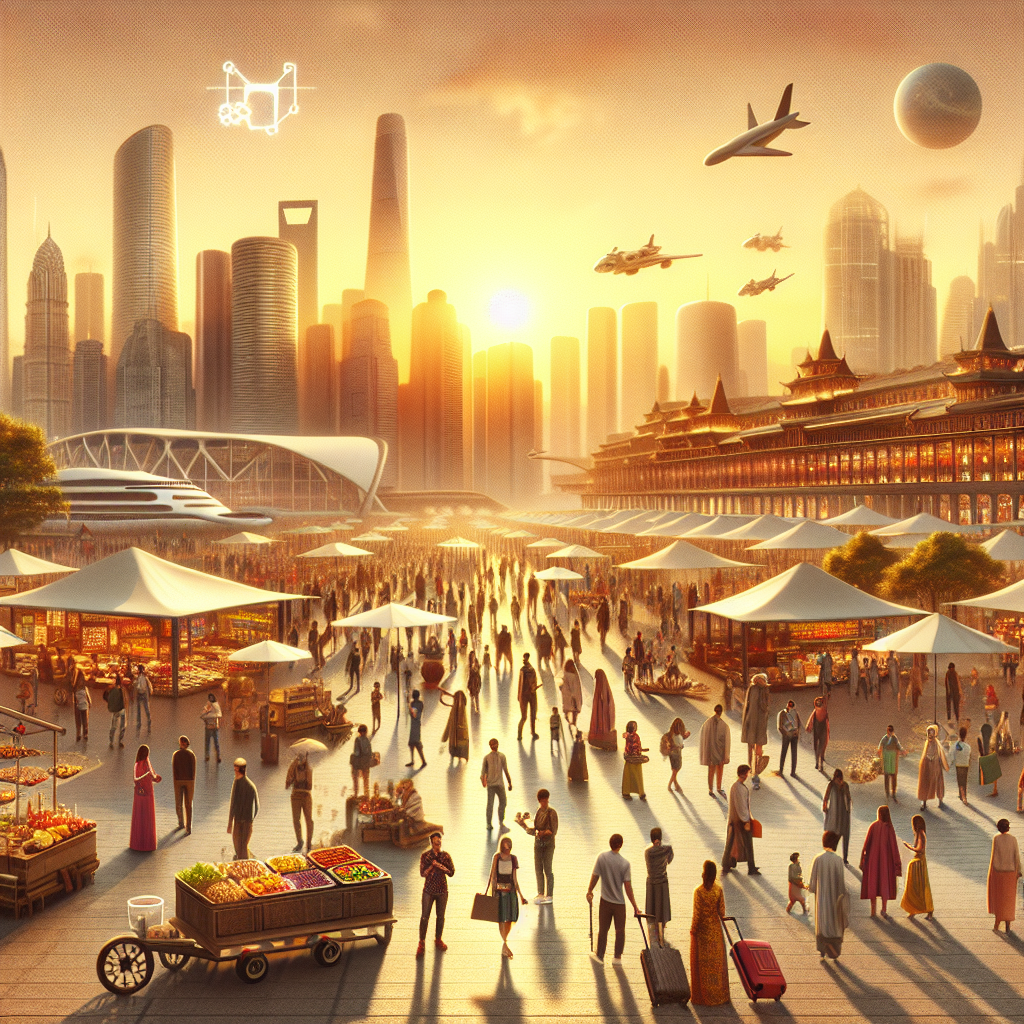 Haziran ile birlikte Turizm canlanması bekleniyor. Peki 2025'de Turizm nasıl olacak ? realistic style