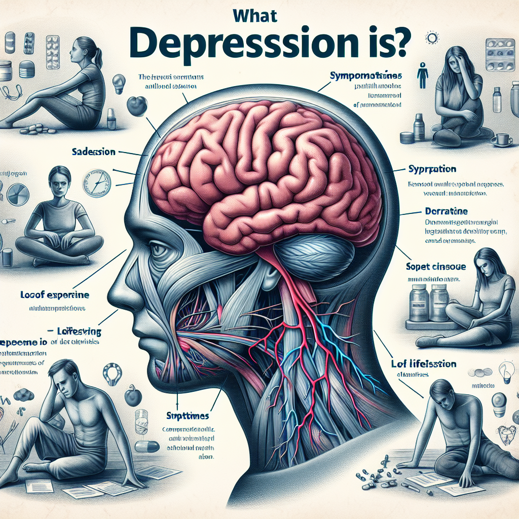 Depresyon aslında nedir ve nasıl geçer? realistic style