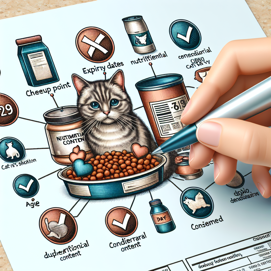 Kedi Maması Alırken Nelere Dikkat Etmeliyiz ? realistic style.