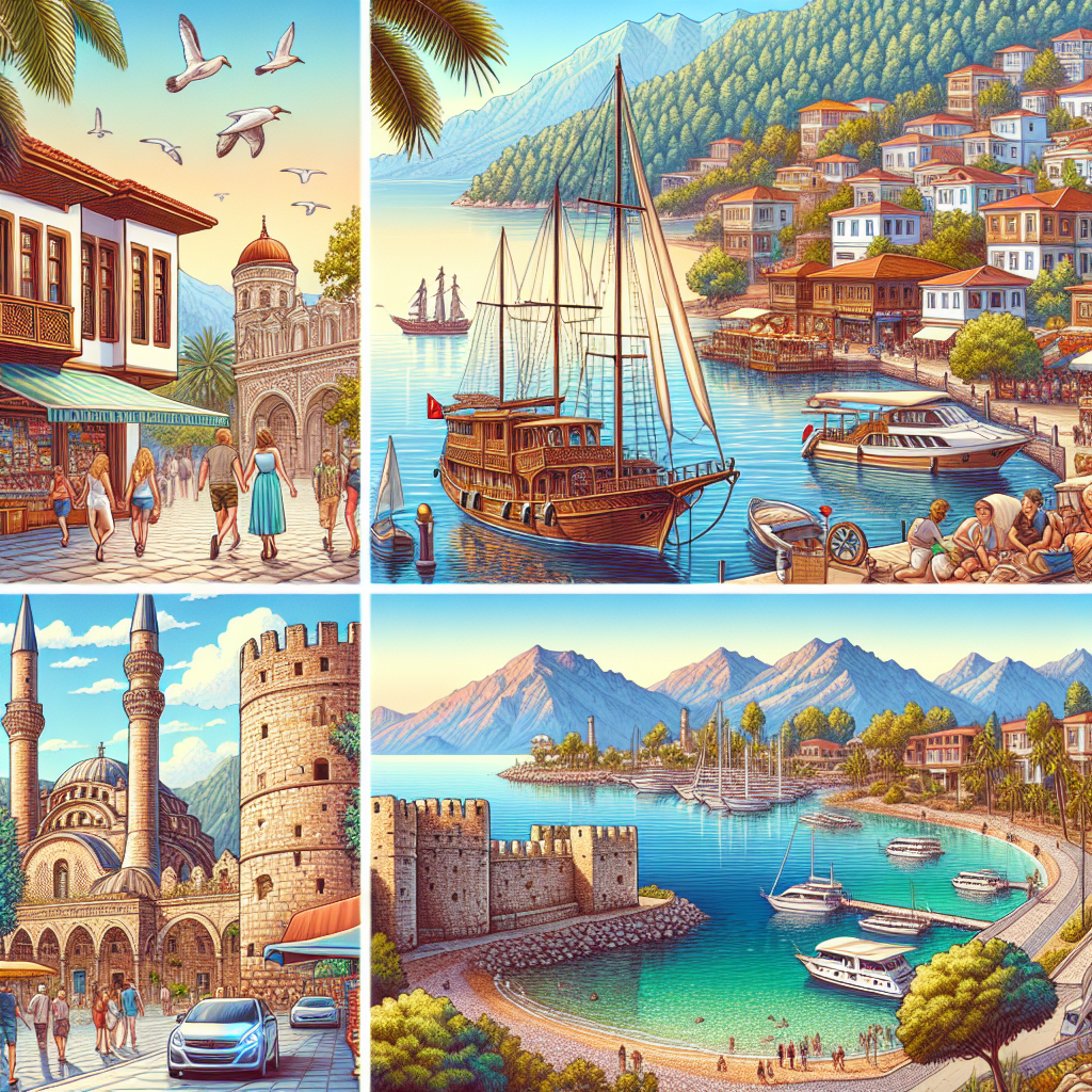 Marmarisin Gezilecek En Güzel 10 Yeri realistic style