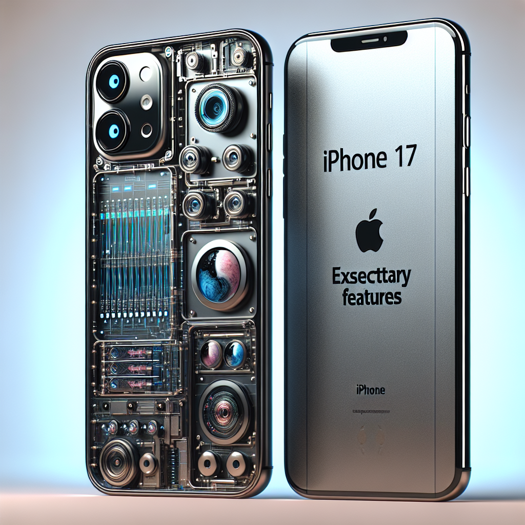IPhone 17 için Beklenen en önemli özellikler Neler ? İşte Detaylar... realistic style