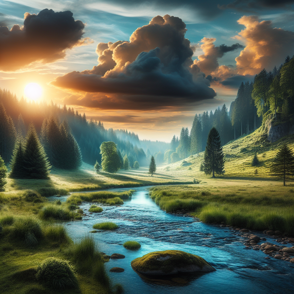 realistic style.