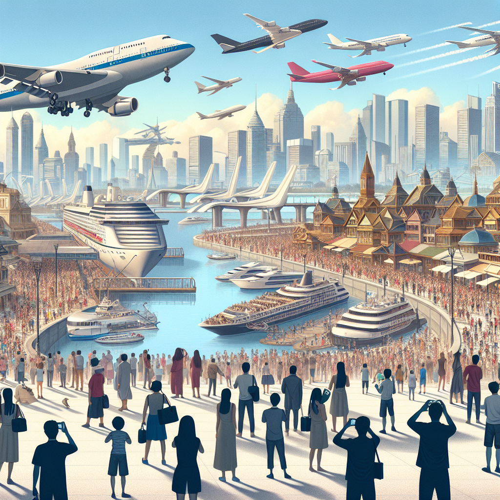 Haziran ile birlikte Turizm canlanması bekleniyor. Peki 2025'de Turizm nasıl olacak ? realistic style
