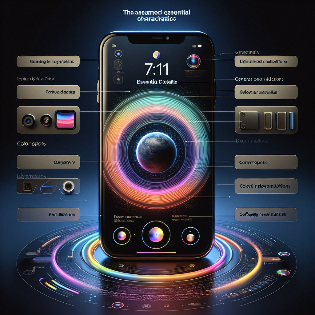 IPhone 17 için Beklenen en önemli özellikler Neler ? İşte Detaylar... realistic style