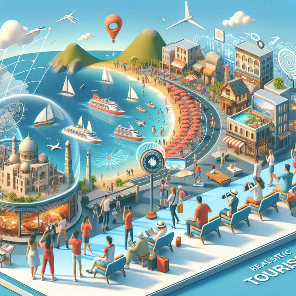 Haziran ile birlikte Turizm canlanması bekleniyor. Peki 2025'de Turizm nasıl olacak ? realistic style