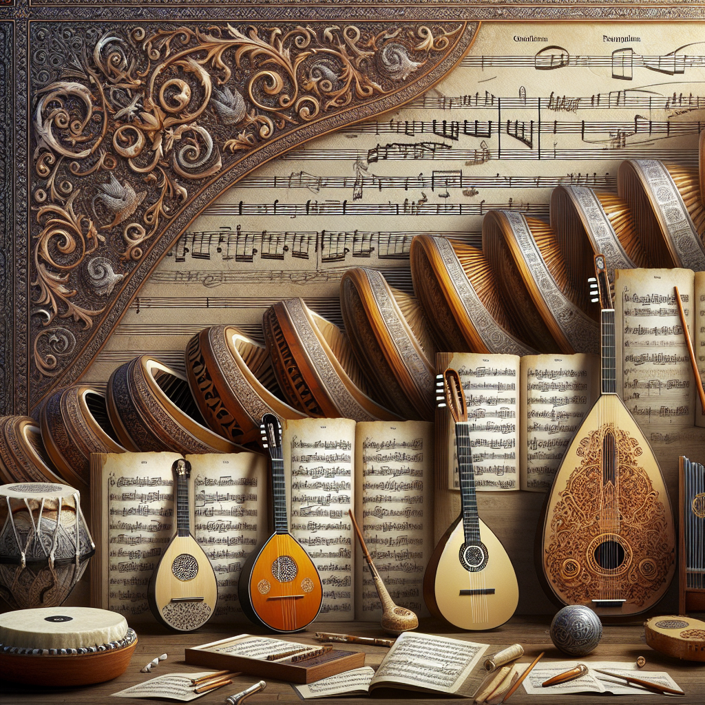 Geçmişten Günümüze Türk Sanat Müziği realistic style