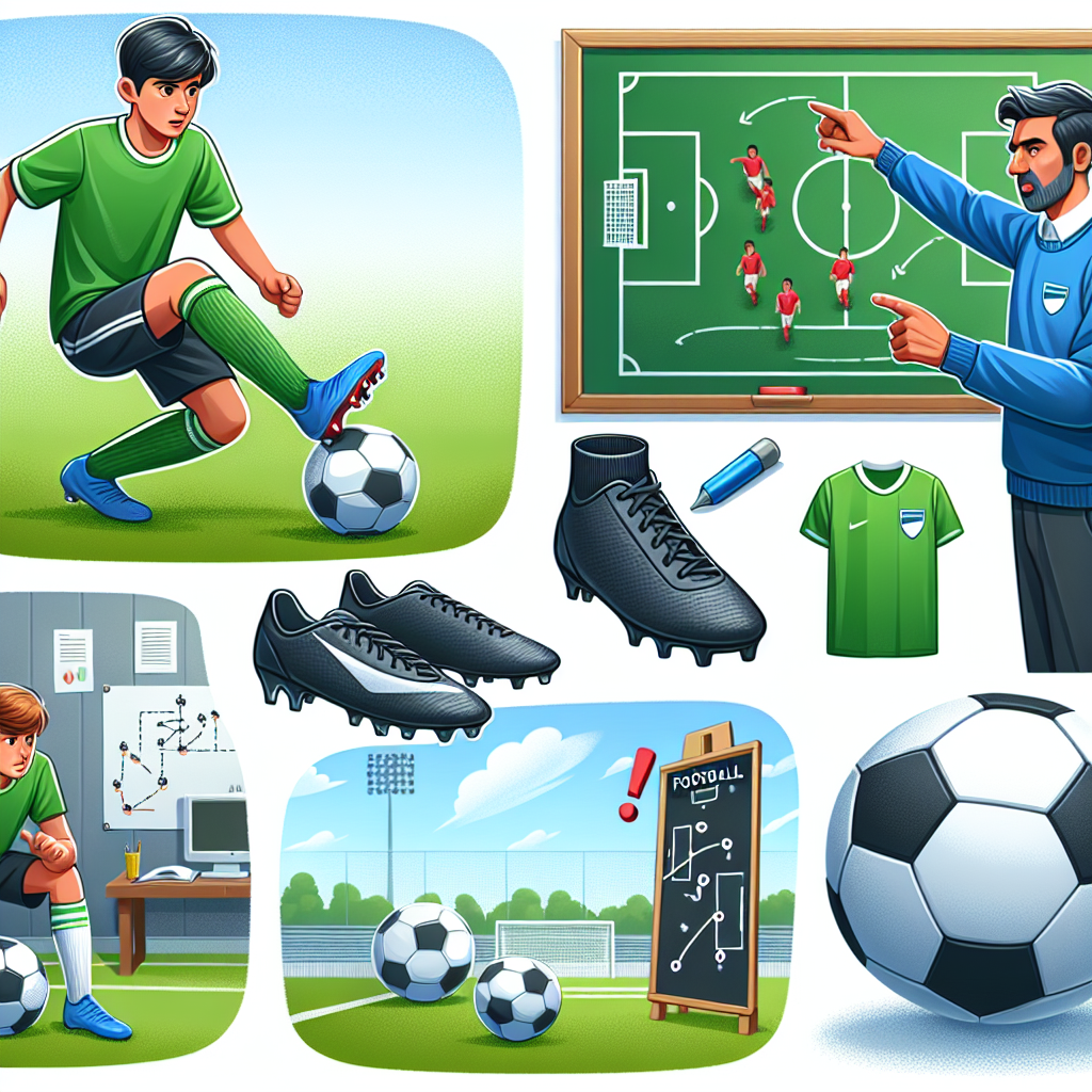Futbolcu olmak için nelere ihtiyacınız var ? işte kapsamlı bir rehber realistic style