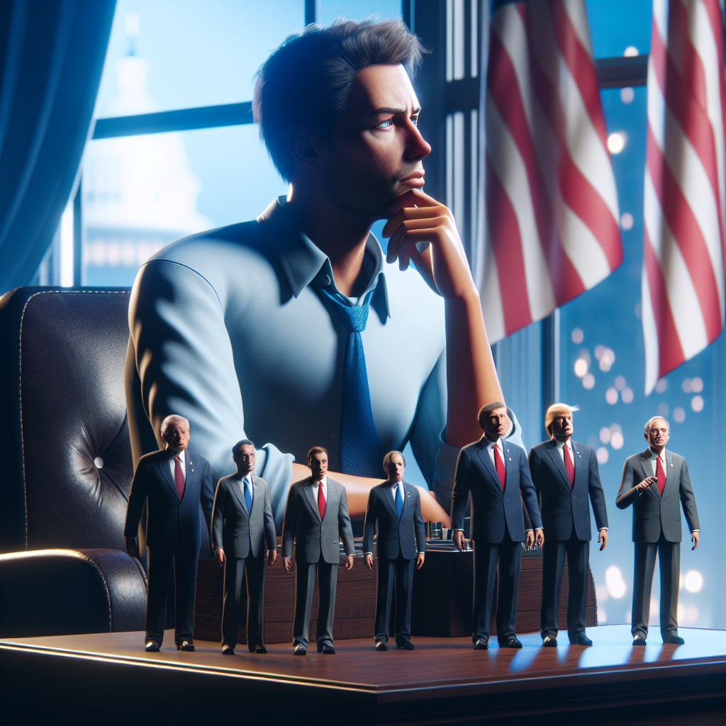 Yeni Parti Kuran Elon Musk ABD ye Başkan Olabilir mi ? realistic style