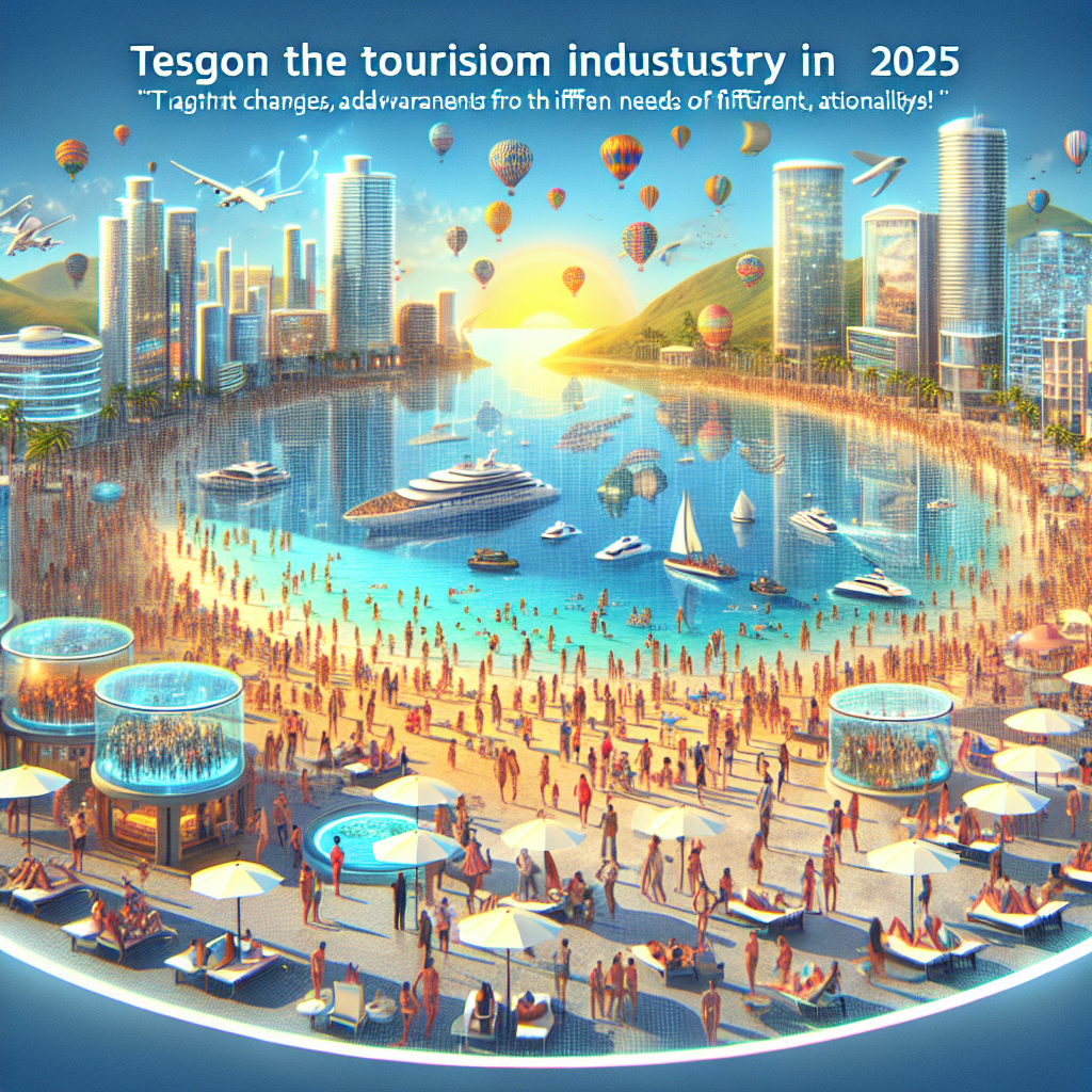 Haziran ile birlikte Turizm canlanması bekleniyor. Peki 2025'de Turizm nasıl olacak ? realistic style