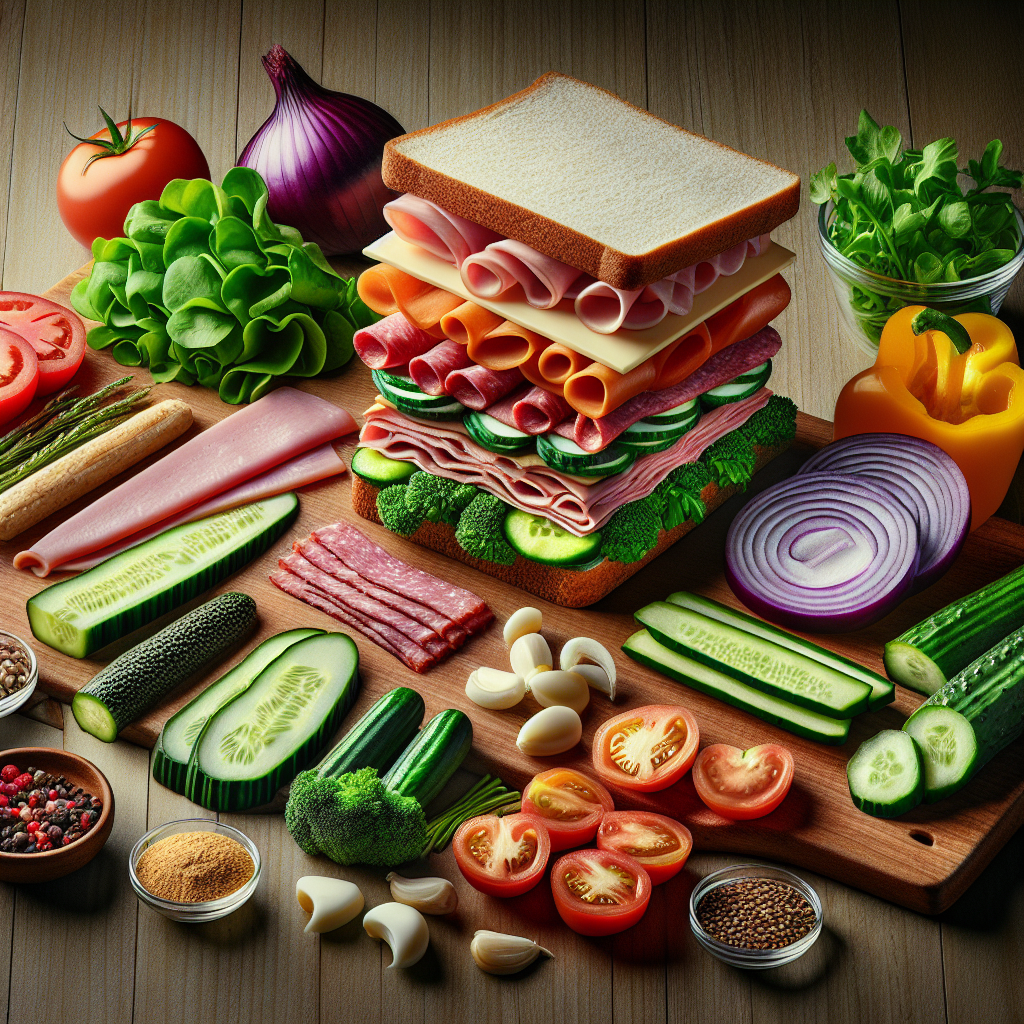 Doğru Sandviç Nasıl Olmalı ? Protein bombası bir tarif! realistic style.