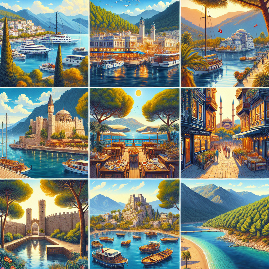Marmarisin Gezilecek En Güzel 10 Yeri realistic style