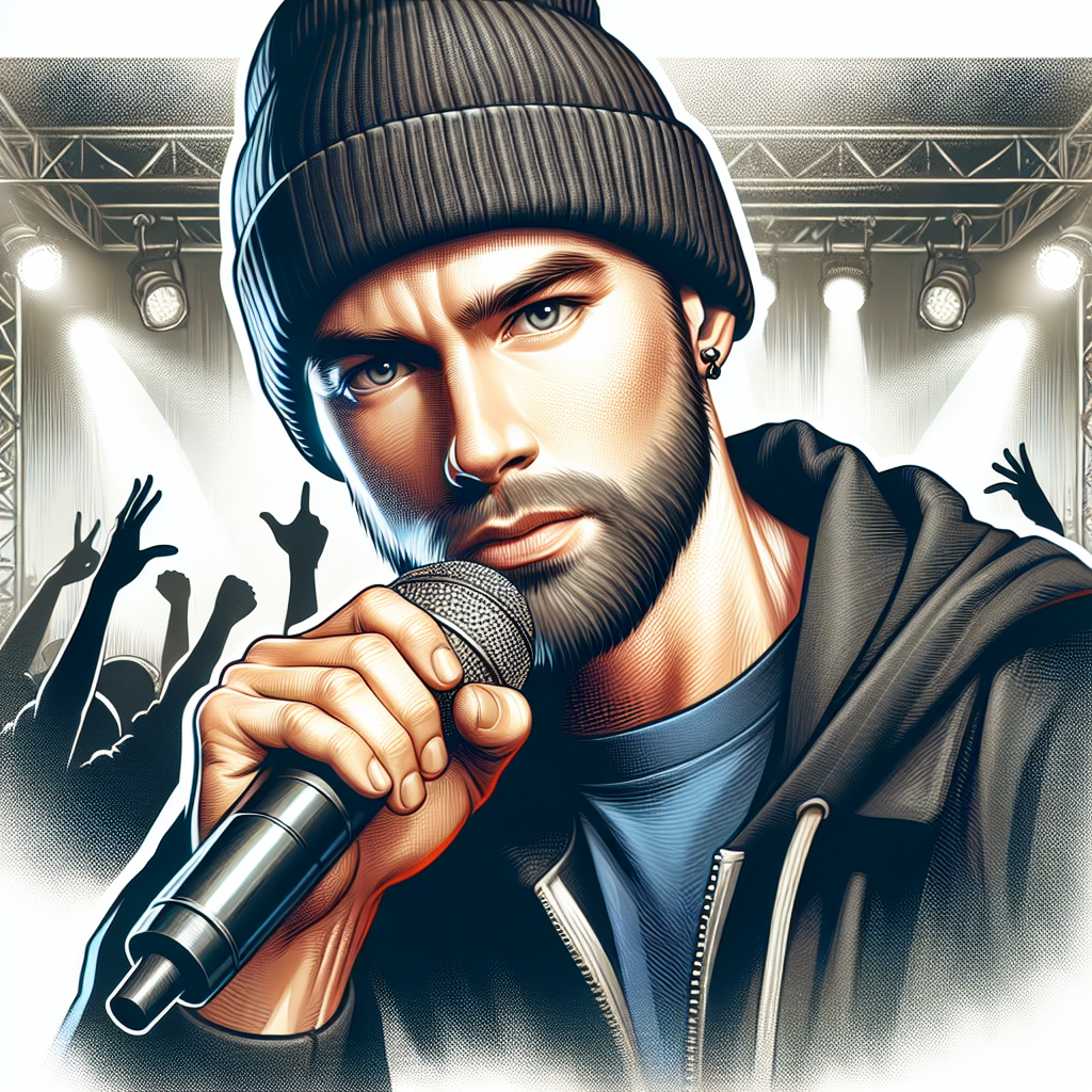 ABD'nin Rapstar Eminem Kariyeri Dudak Uçuklatıyor! realistic style
