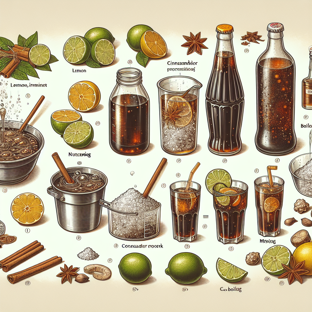 Evde kola nasıl yapılır ? Boykot ürünlerinin sayısı artarken, evde kolanızı kendiniz yapın realistic style