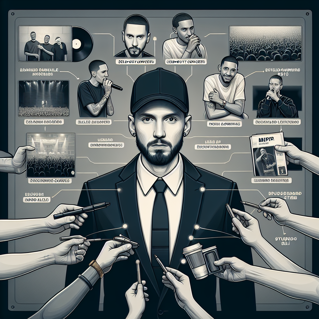 ABD'nin Rapstar Eminem Kariyeri Dudak Uçuklatıyor! realistic style