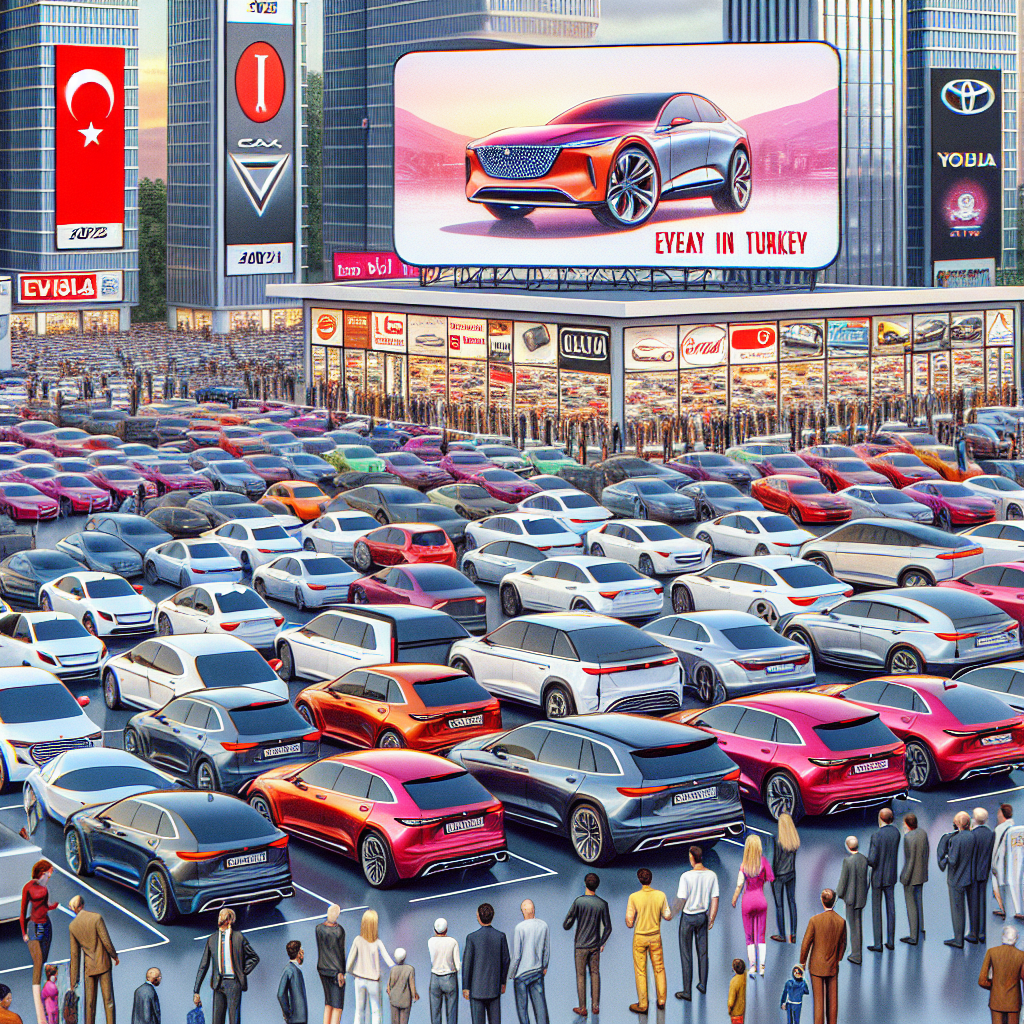 Türkiye'de en çok satan Araç modelleri ve Markaları 2025 realistic style.