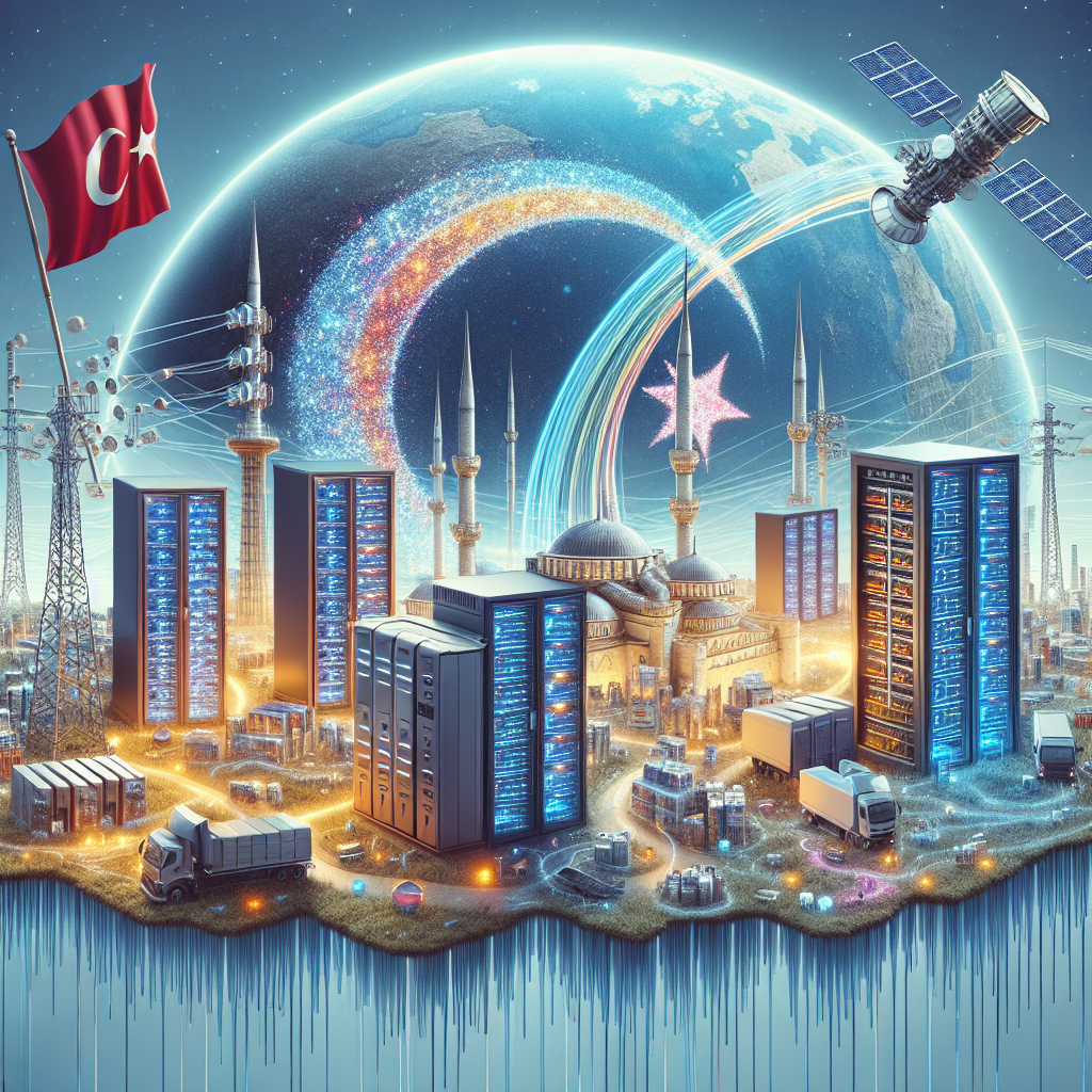 Türkiye'de internet alt yapısı 2025'de daha güçlü. İşte Detaylar.. realistic style.