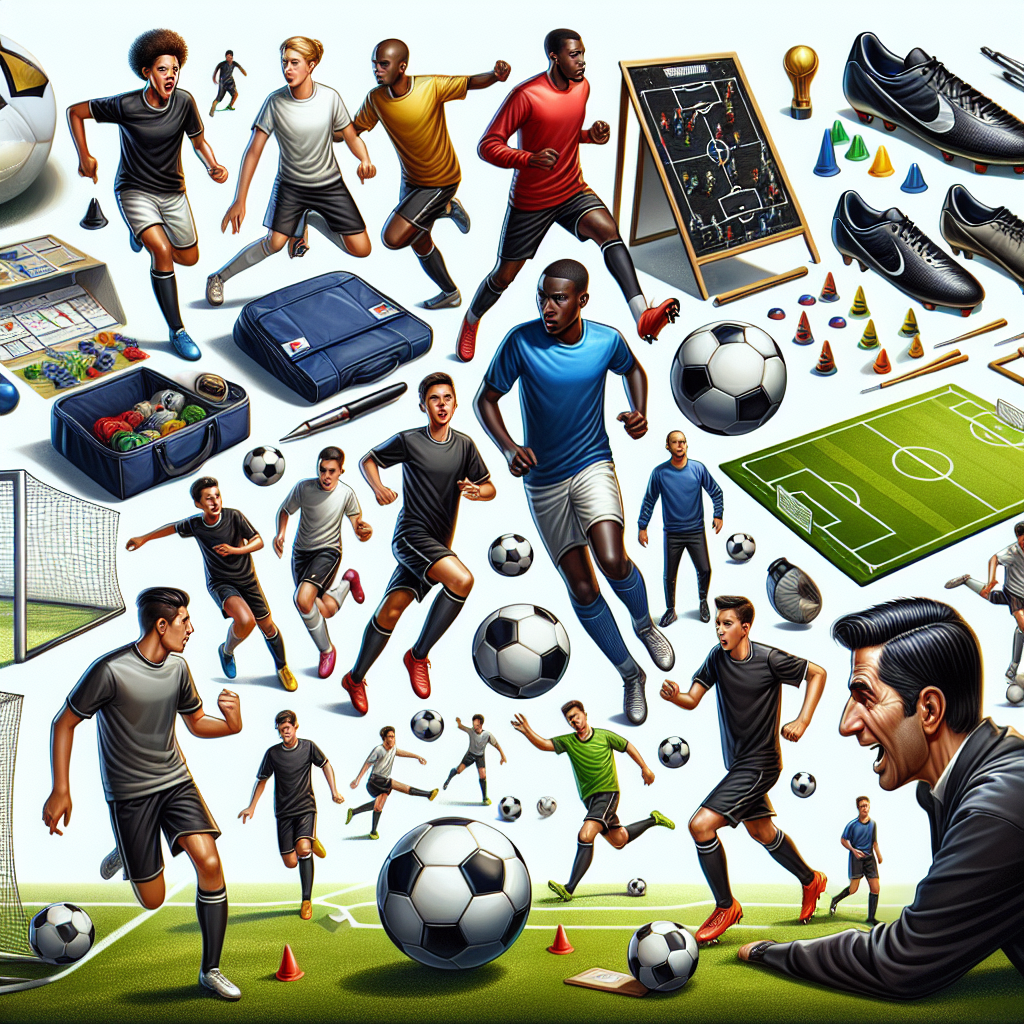 Futbolcu olmak için nelere ihtiyacınız var ? işte kapsamlı bir rehber realistic style