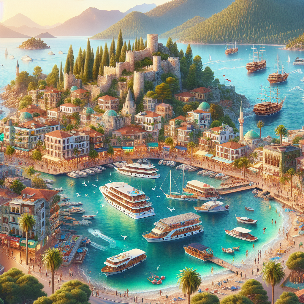 Marmarisin Gezilecek En Güzel 10 Yeri realistic style