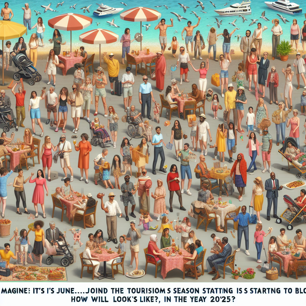 Haziran ile birlikte Turizm canlanması bekleniyor. Peki 2025'de Turizm nasıl olacak ? realistic style