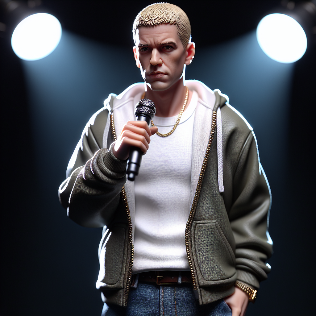 ABD'nin Rapstar Eminem Kariyeri Dudak Uçuklatıyor! realistic style