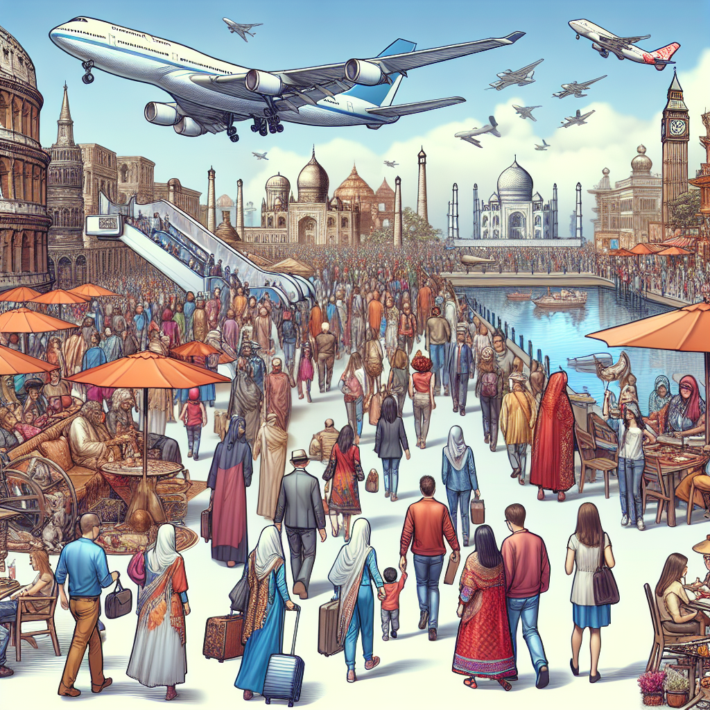 Haziran ile birlikte Turizm canlanması bekleniyor. Peki 2025'de Turizm nasıl olacak ? realistic style