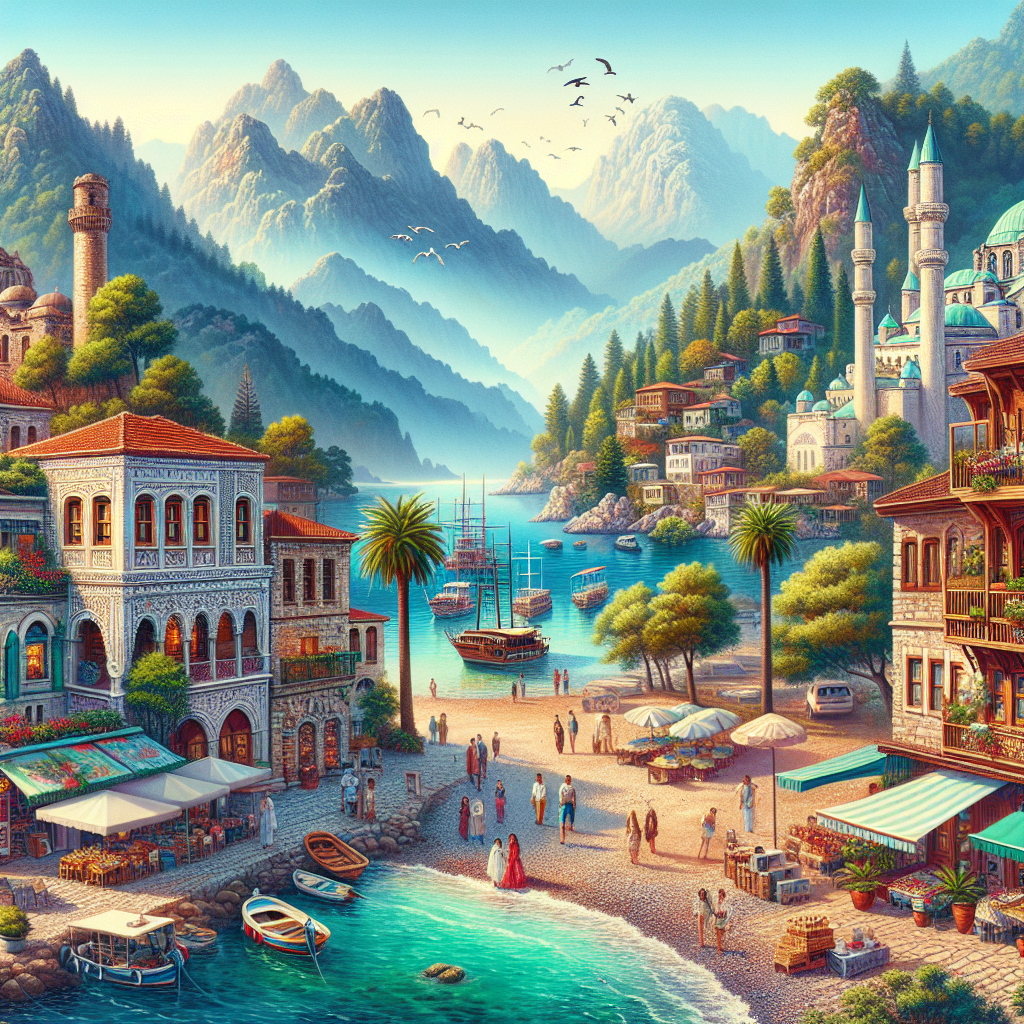 Marmarisin Gezilecek En Güzel 10 Yeri realistic style