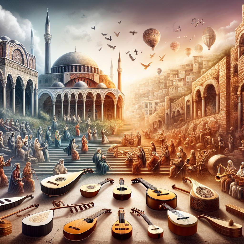 Geçmişten Günümüze Türk Sanat Müziği realistic style