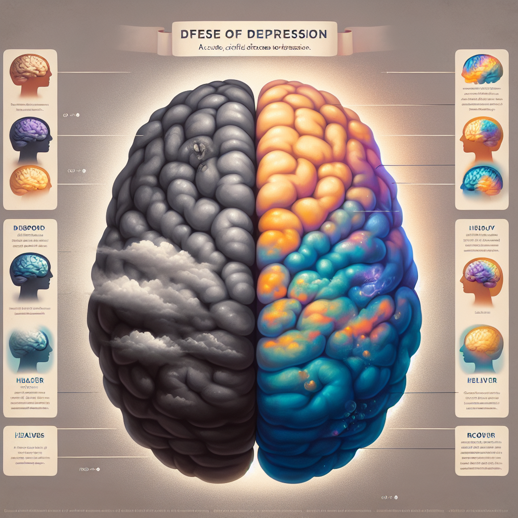 Depresyon aslında nedir ve nasıl geçer? realistic style
