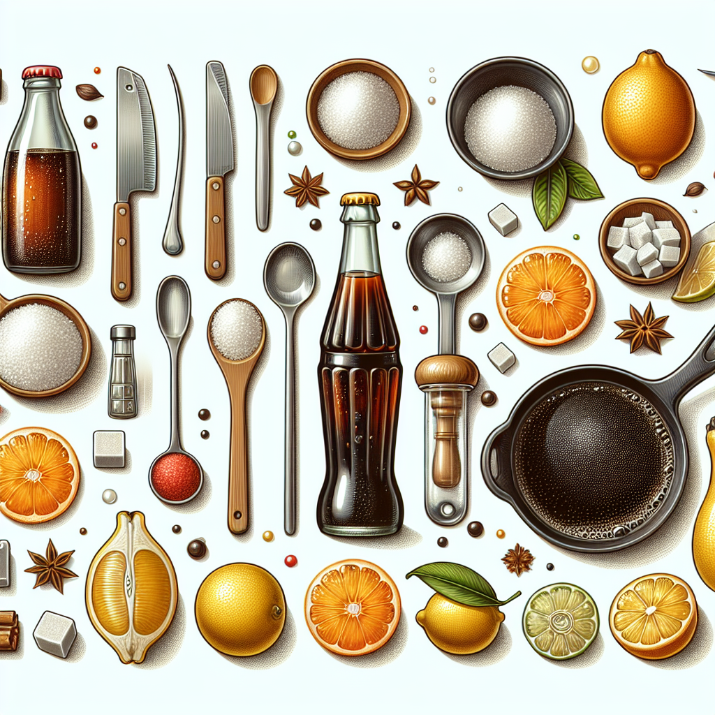 Evde kola nasıl yapılır ? Boykot ürünlerinin sayısı artarken, evde kolanızı kendiniz yapın realistic style