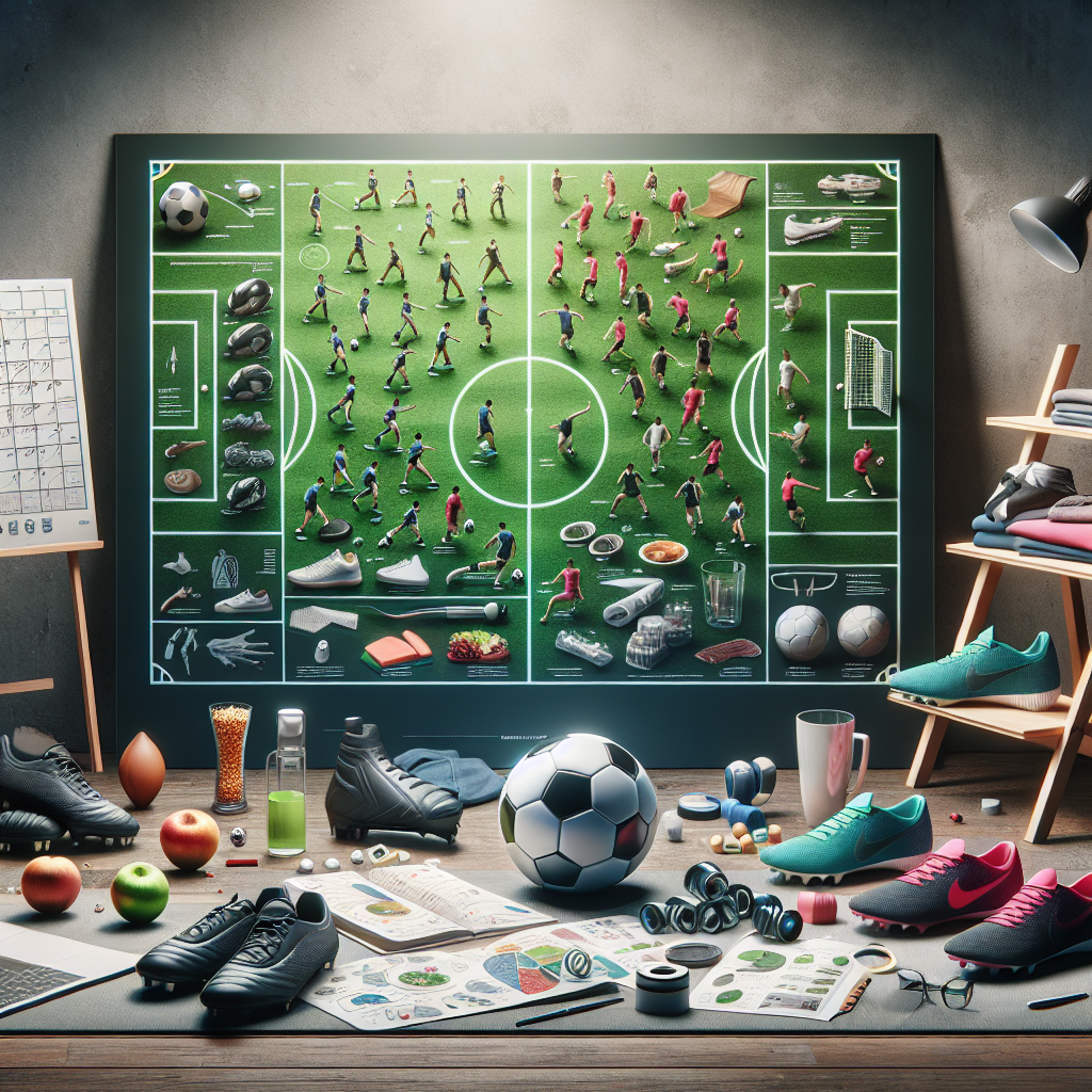 Futbolcu olmak için nelere ihtiyacınız var ? işte kapsamlı bir rehber realistic style