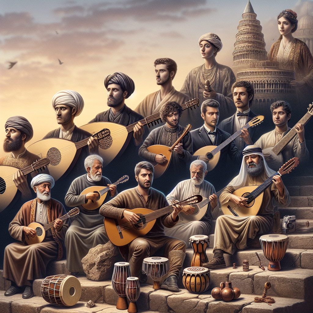 Geçmişten Günümüze Türk Sanat Müziği realistic style