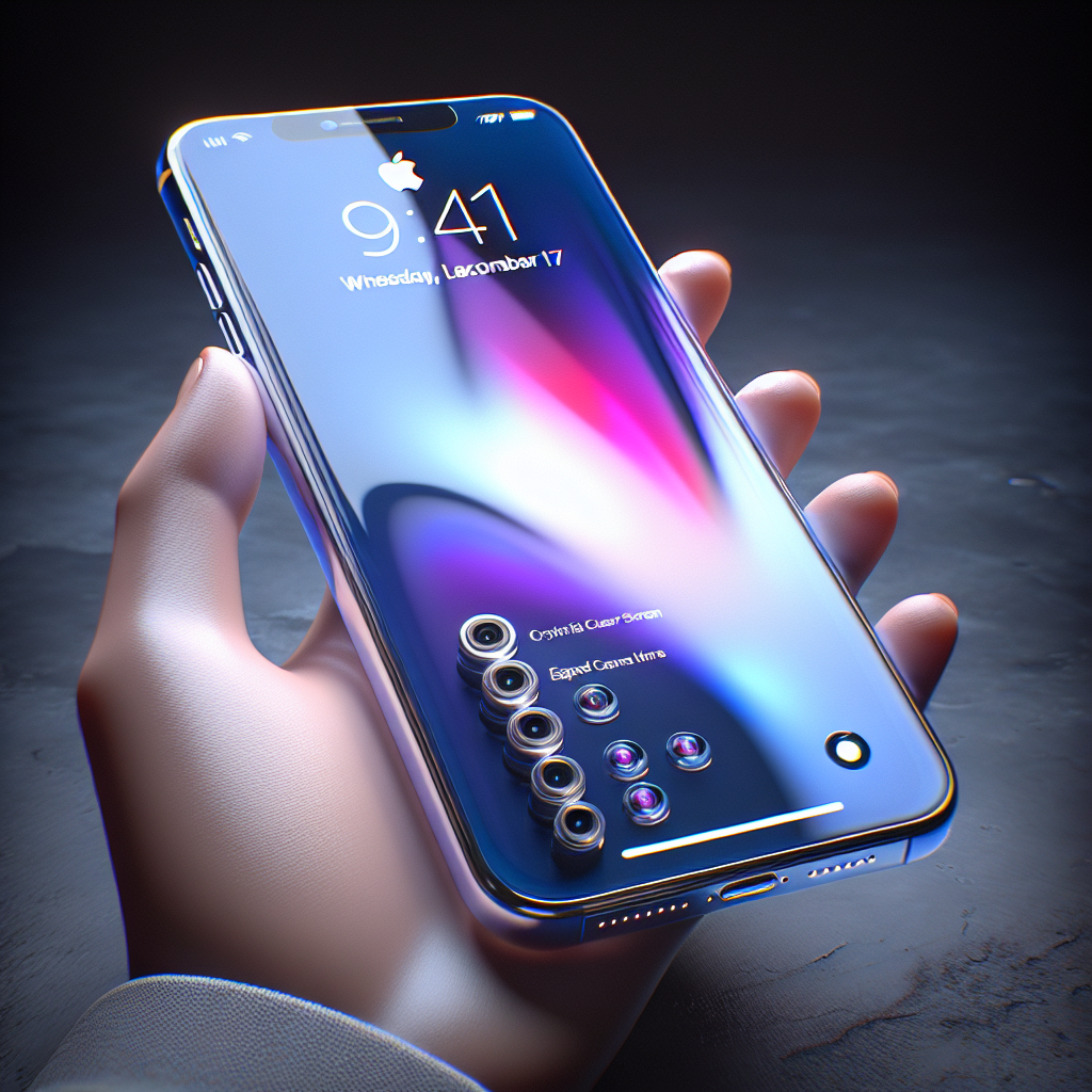 IPhone 17 için Beklenen en önemli özellikler Neler ? İşte Detaylar... realistic style