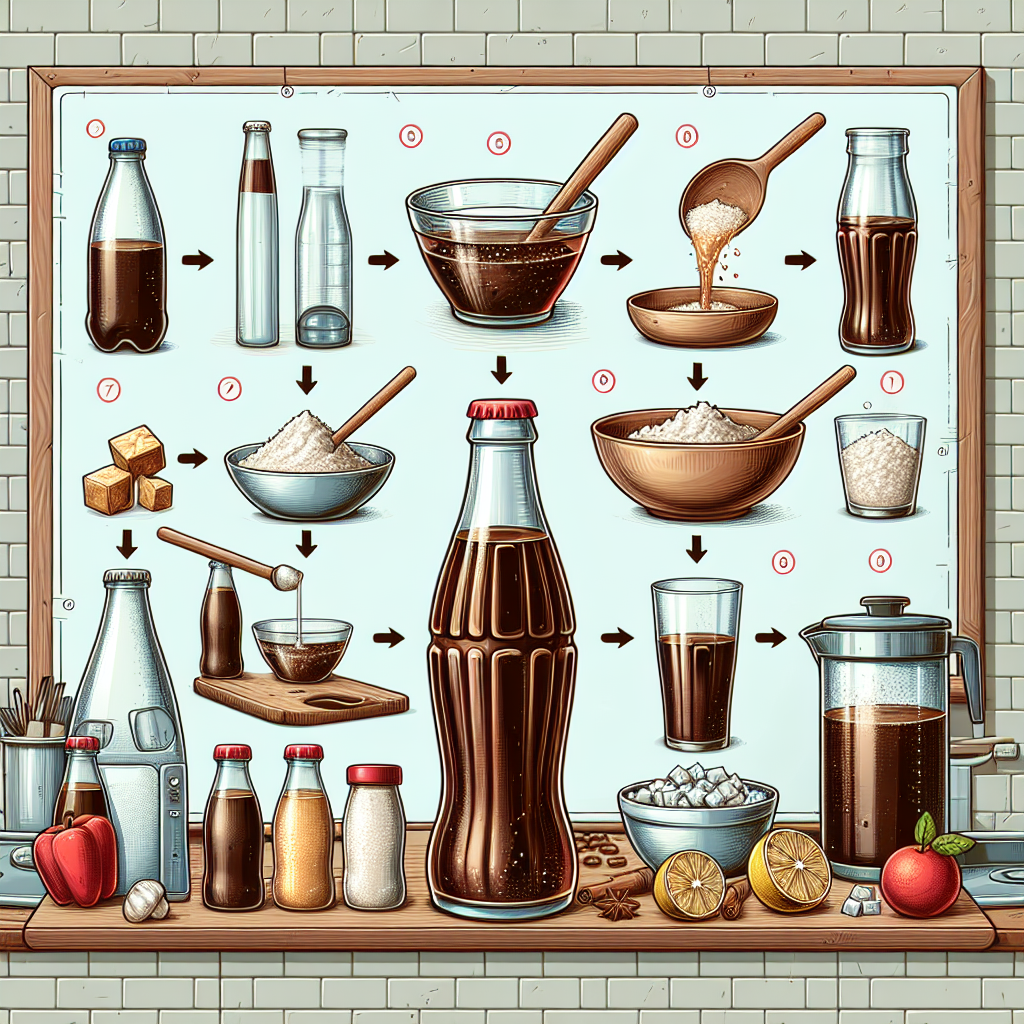Evde kola nasıl yapılır ? Boykot ürünlerinin sayısı artarken, evde kolanızı kendiniz yapın realistic style