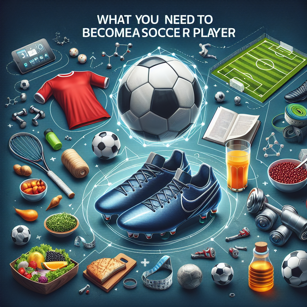 Futbolcu olmak için nelere ihtiyacınız var ? işte kapsamlı bir rehber realistic style