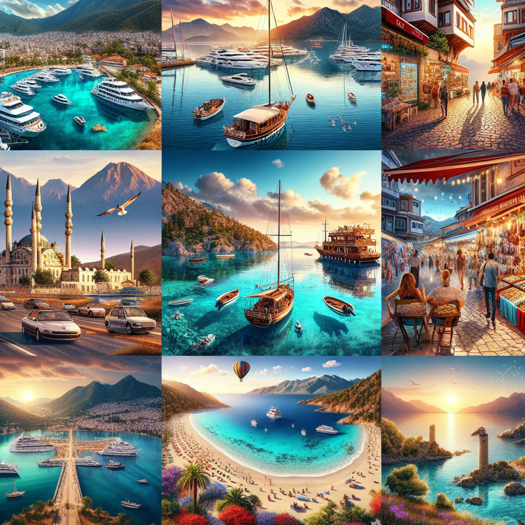 Marmarisin Gezilecek En Güzel 10 Yeri realistic style