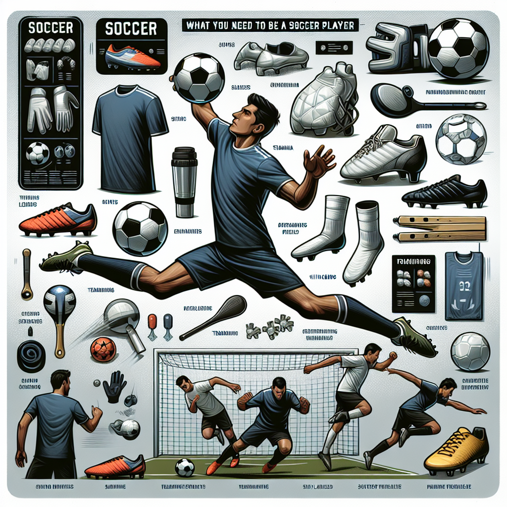 Futbolcu olmak için nelere ihtiyacınız var ? işte kapsamlı bir rehber realistic style