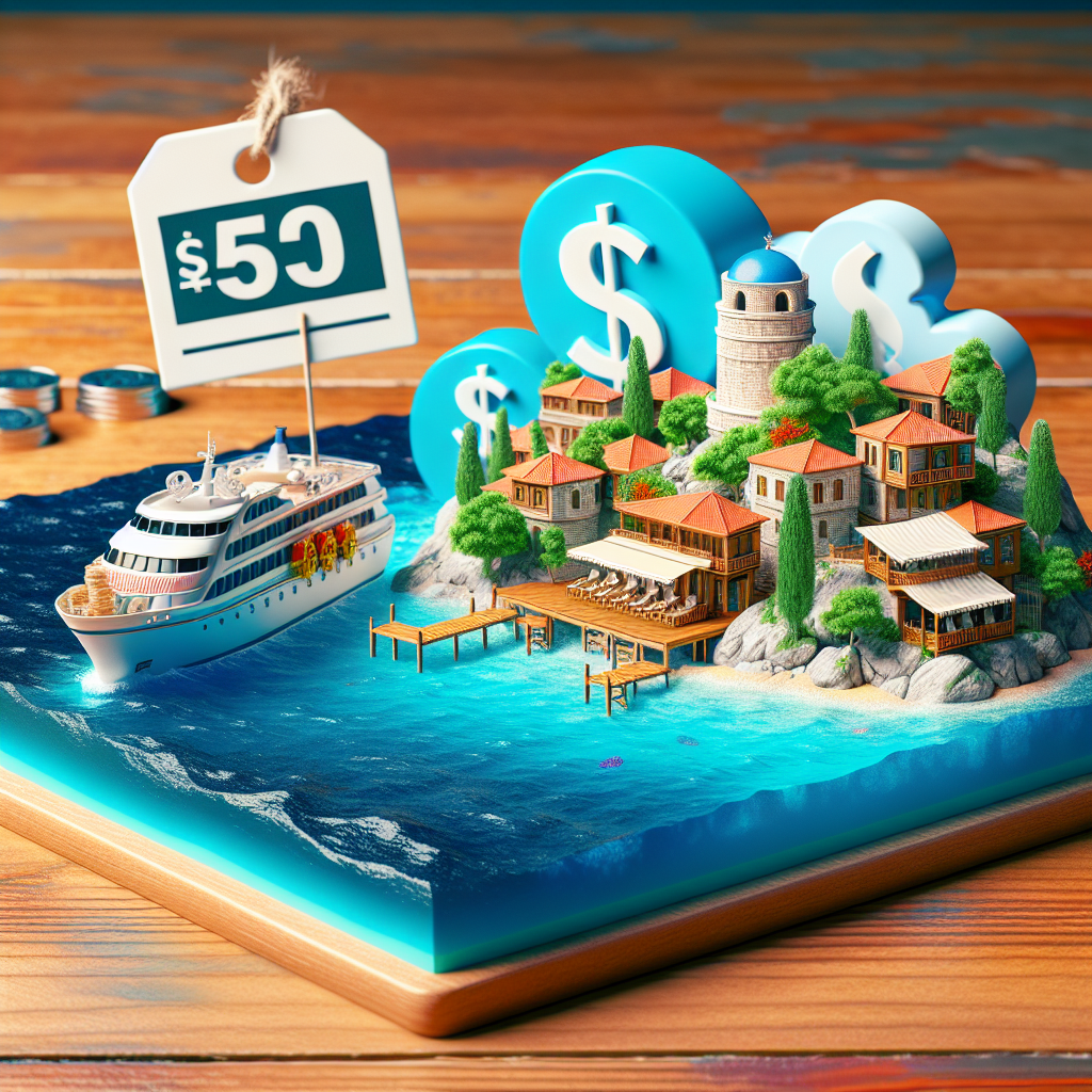 Yunan adaları tatilinin Türkiye'den ucuz olması realistic style