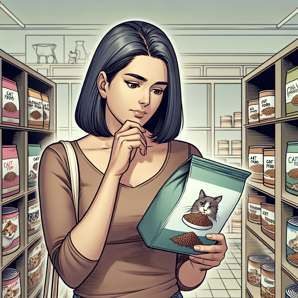 Kedi Maması Alırken Nelere Dikkat Etmeliyiz ? realistic style.